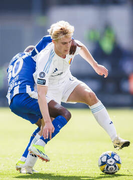 IFK Göteborgs Malick Junior Yalcouye och Djurgårdens