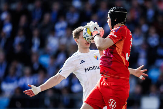 Djurgårdens målvakt Jacob Widell Zetterström