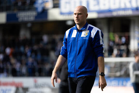 IFK Göteborgs tränare Jens Berthel Askou deppar