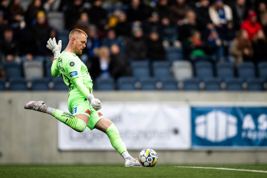 Halmstads målvakt Tim Erlandsson