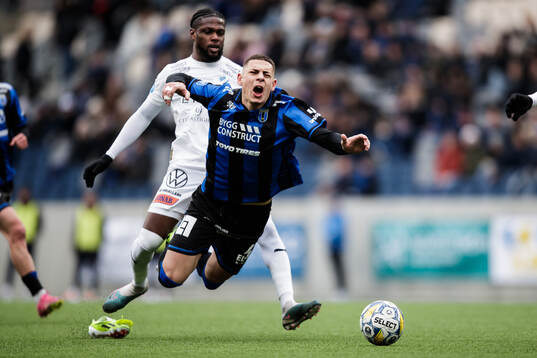 Halmstads Joseph Baffoe och Sirius Yousef Salech