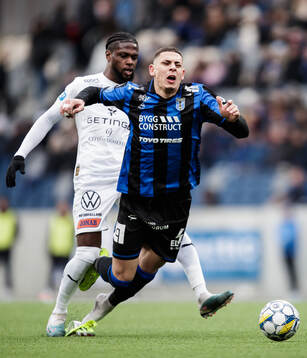 Halmstads Joseph Baffoe och Sirius Yousef Salech