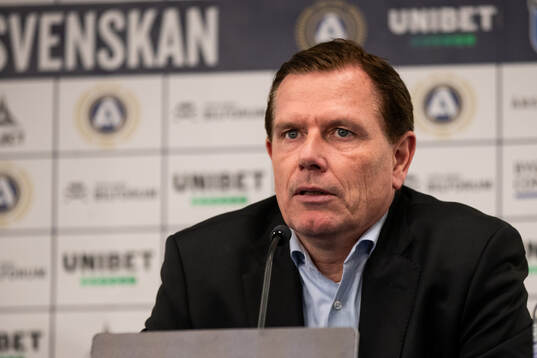 Sirius tränare Christer Mattiasson