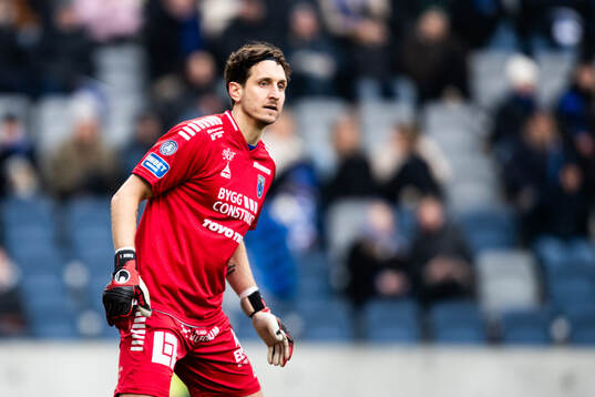 Sirius målvakt David Mitov Nilsson