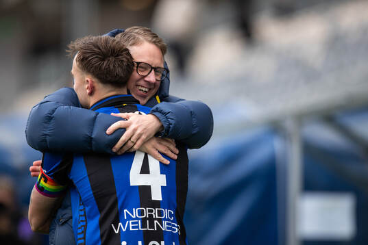 Sirius klubbdirektör Christer Abrahamsson och Henrik