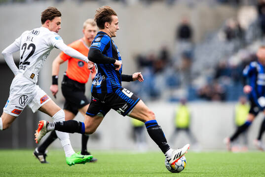 Halmstads Alex Hall och Sirius Daniel Stensson