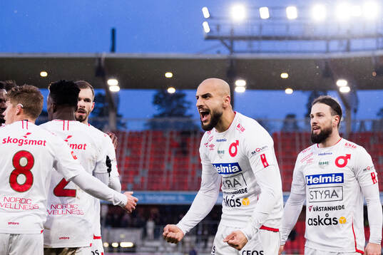 Degerfors Pashang Abdulla jublar
