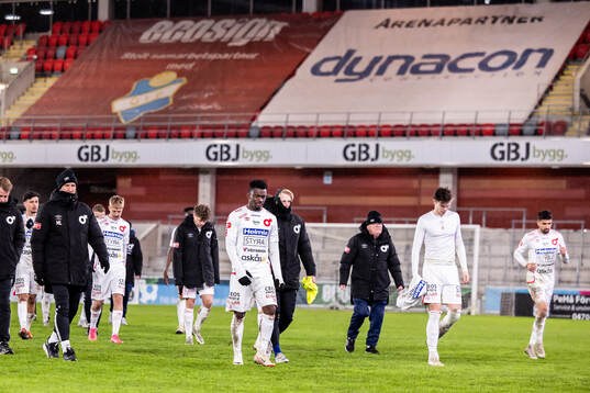 Degerfors spelare deppar