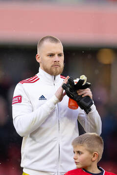 Östers målvakt Robin Wallinder