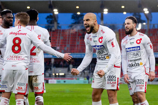 Degerfors Pashang Abdulla jublar