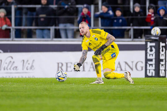 Östers målvakt Robin Wallinder