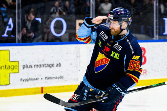 Bläddra bland fler bilder av Ishockey, Hockeyallsvenskan, Semifinal 1, Djurgården - Mora