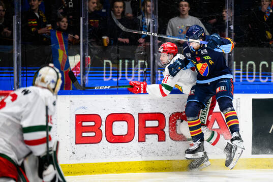Moras Joseph Berger och Djurgårdens Wiktor Nilsson