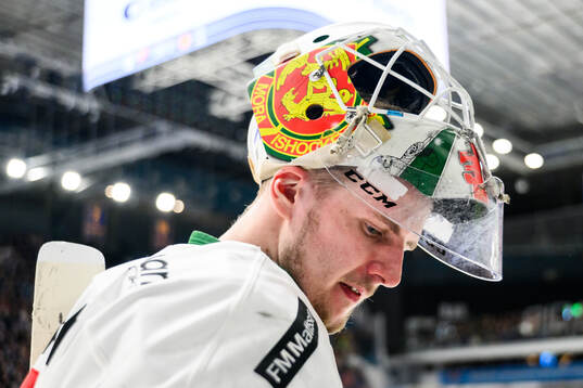 Moras målvakt Waltteri Ignatjew