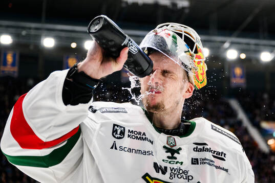 Moras målvakt Waltteri Ignatjew