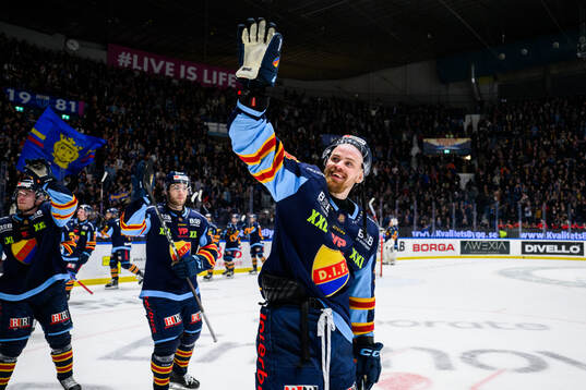 Djurgårdens Daniel Brodin jublar