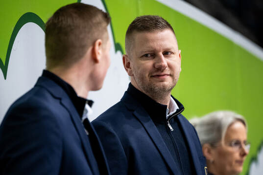 Djurgårdens tränare Michael Holmqvist