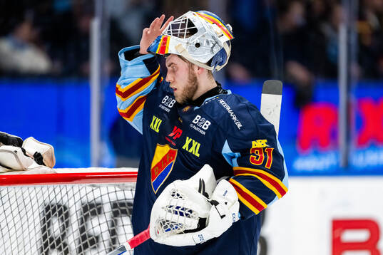 Djurgårdens målvakt Viktor Andrén