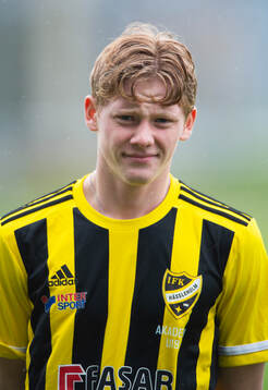 Fabian Arvidsson,  IFK Hässleholm, A-lag och U19-lag, i