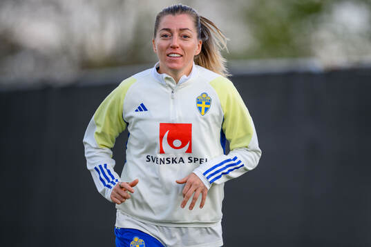 Linda Sembrant of Sweden of the Swedish women's national
