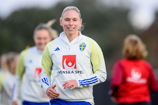 Jonna Andersson of Sweden of the Swedish women's national