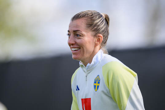 Linda Sembrant of Sweden of the Swedish women's national