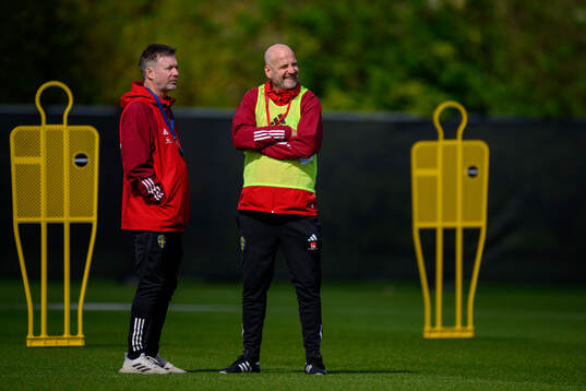 Head coach Peter Gerhardsson and Assistant coach Magnus