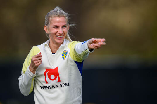 Sofia Jakobsson of Sweden of the Swedish women's national