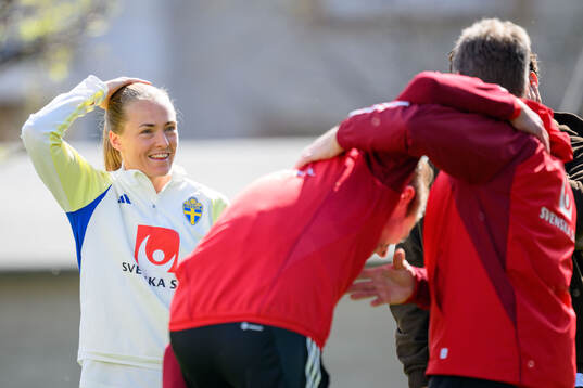 Magdalena Eriksson of Sweden of the Swedish women's