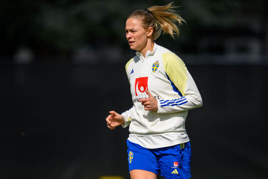 Fridolina Rolfö of Sweden of the Swedish women's national