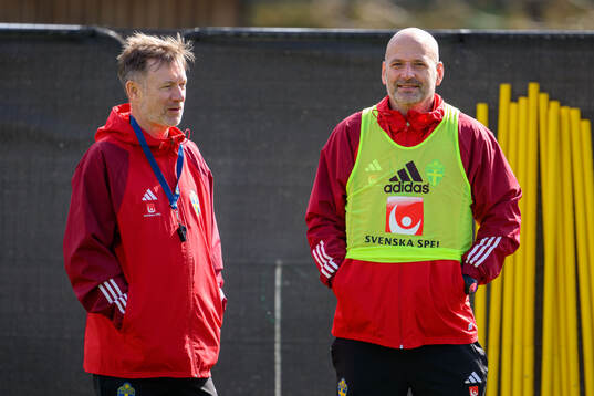Head coach Peter Gerhardsson and Assistant coach Magnus