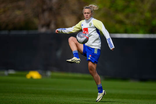 Hanna Bennison of Sweden of the Swedish women's national