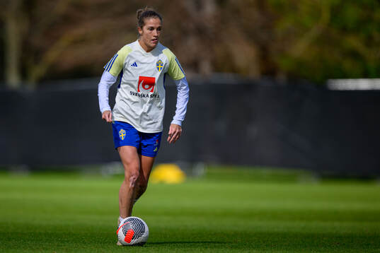 Filippa Angeldahl of Sweden of the Swedish women's national