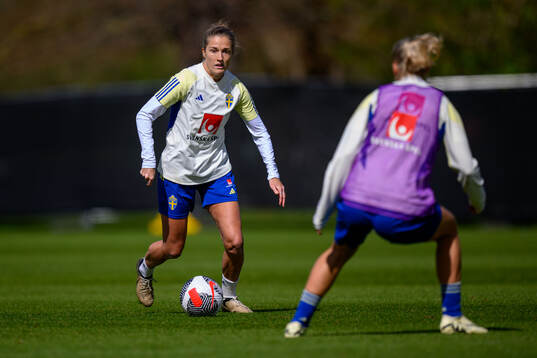 Filippa Angeldahl of Sweden of the Swedish women's national