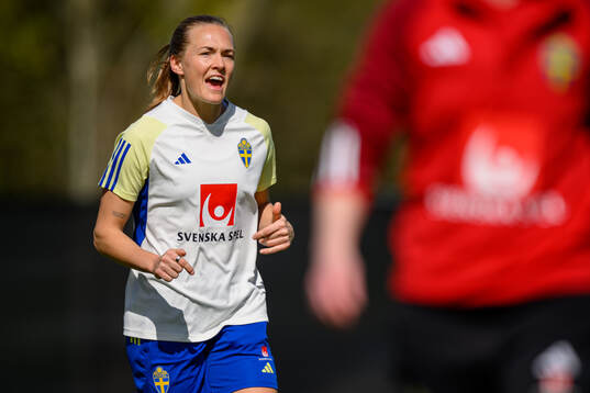 Magdalena Eriksson of Sweden of the Swedish women's