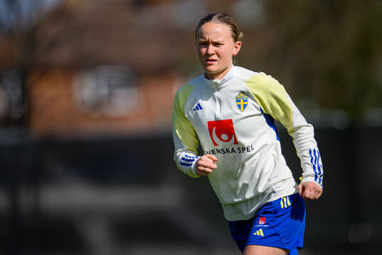 Matilda Vinberg of Sweden of the Swedish women's national
