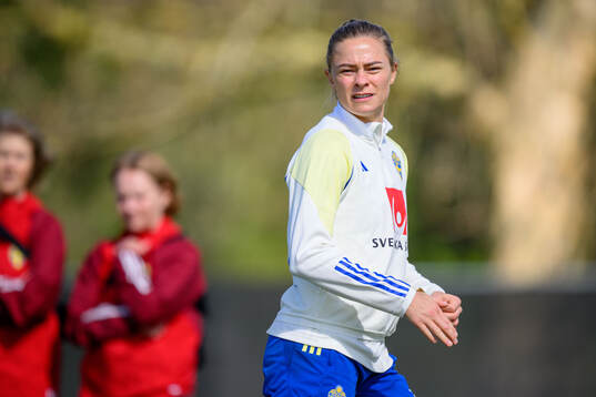 Fridolina Rolfö of Sweden of the Swedish women's national