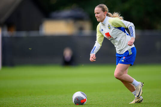 Matilda Vinberg of Sweden of the Swedish women's national