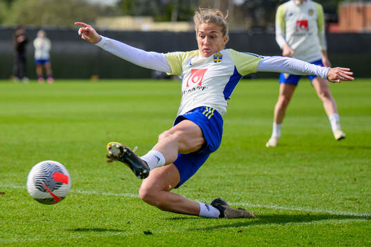 Filippa Angeldahl of Sweden of the Swedish women's national