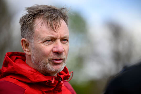 Head coach Peter Gerhardsson of Sweden of the Swedish