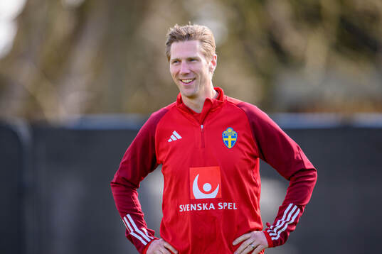 Sports psychologist Rasmus Liljeblad of the Swedish women's