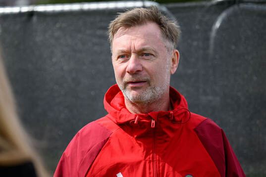 Head coach Peter Gerhardsson of Sweden of the Swedish