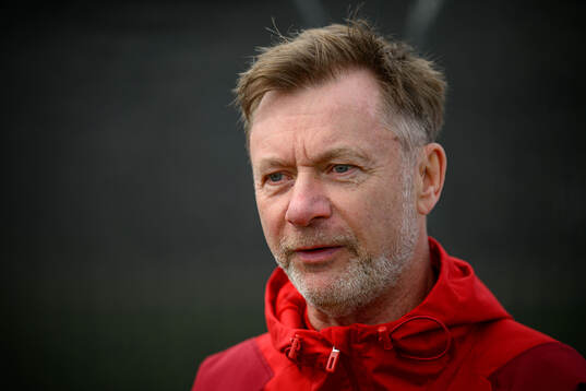 Head coach Peter Gerhardsson of Sweden of the Swedish