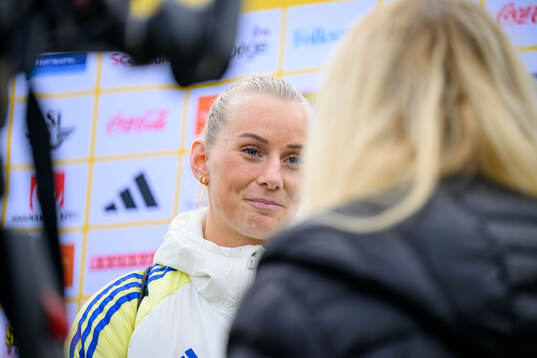 Stina Blackstenius of Sweden of the Swedish women's