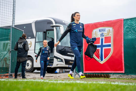 Ingrid Syrstad Engen of the Norwegian women's national