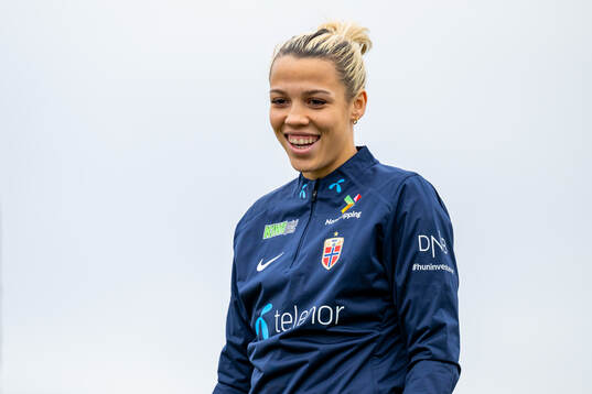 Celin Bizet Ildhusøy of the Norwegian women's national