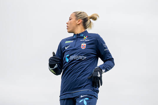 Celin Bizet Ildhusøy of the Norwegian women's national