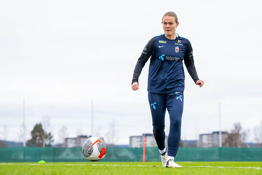 Marthine Østenstad of the Norwegian women's national