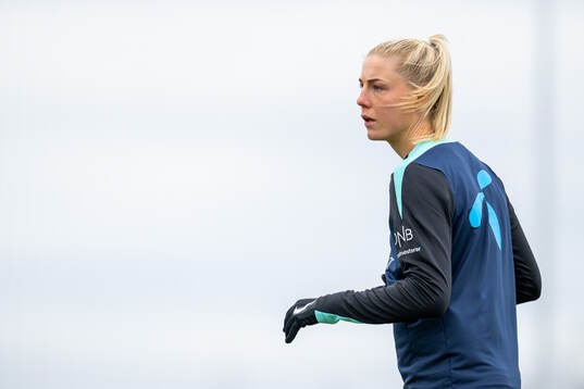 Sophie Román Haug of the Norwegian women's national