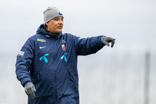 Lee Skyrme, assistant coach of the Norwegian women's